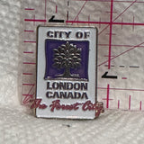 City of London Canada The Forest City  Lapel Pin