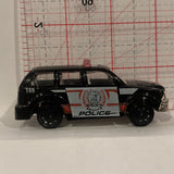 Black Police SUV Unbranded Diecast Cars CM