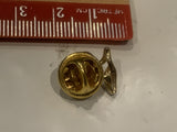Golden Apple Lapel Hat Pin