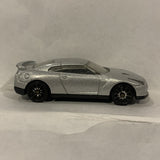 Grey 2009 Nissan GT-R Hot Wheels Diecast Cars CM