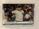 #306 Justus Sheffield New York Yankees 2019 Topps Series One Baseball Card