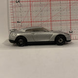 Grey 2009 Nissan GT-R Hot Wheels Diecast Cars CM