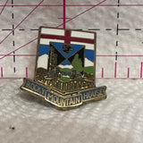 Rocky Mountain House Crest Emblem Alberta  Lapel Pin