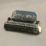 Glorious Pacific Northwest Jefferson Park L.B.C. Seattle Washington Lapel Hat Pin AH
