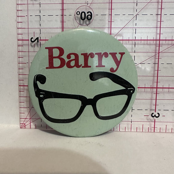 Senator Barry Goldwater Eye Glasses Politics Button Pinback