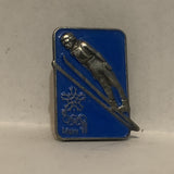Ski Jump Calgary '88 Winter Olympics Lapel Hat Pin