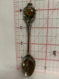 Powell River BC August Poppy Flower Souvenir Spoon