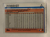 #9 Ben Zobrist Chicago Cubs 2019 Topps Series One Baseball Card