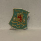 Welland Ontario Crest Emblem Lapel Hat Pin