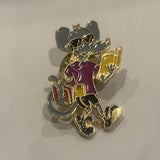 School Mouse Learning Lapel Hat Pin AH