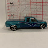 Blue Customized C3500 ©1997 Hot Wheels Diecast Cars CO