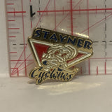 Stayner Cyclones Hockey Ontario Lapel Hat Pin