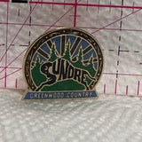 Sundre Greenwood County Alberta  Lapel Pin
