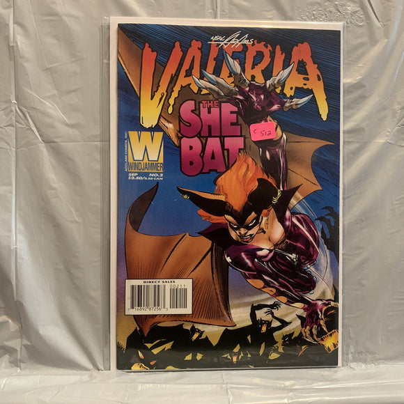 #2 Valeria The She Bat  Windjammer Comics AT 7864