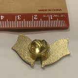 USA US Navy Friendship Flags Lapel Hat Pin AH