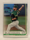#36 Paul Blackburn   Oakland Athletics 2019 Topps Series One Baseball Card