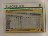 #36 Paul Blackburn   Oakland Athletics 2019 Topps Series One Baseball Card