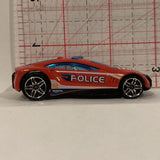 Red Police Speed Trap ©2010 Hot Wheels Diecast Cars CO