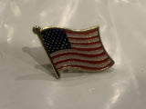 USA American Flag Lapel Hat Pin