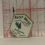 Rockey Wood Preservers LTD Fencing Alberta Lapel Hat Pin