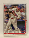 #15 J.P. Crawford Philadelphia Phillies 2019 Topps Series One Baseball Card