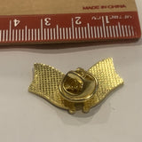 USA Zimbabwe Friendship Flags Lapel Hat Pin AH