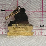 2002 Victim Services Teddy Bear Zipper Pull  Lapel Pin