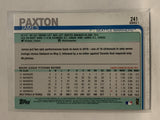 #241 James Paxton 150th Seattle Mariners 2019 Topps Series One Baseball Card
