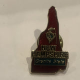 New Hampshire Granite State Lapel Hat Pin AH