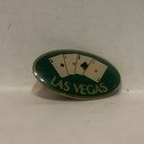Las Vegas Playing Cards Ace Lapel Hat Pin