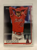 #340 Tyler Skaggs Los Angeles Angels 2019 Topps Series One Baseball Card