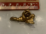 Shamrock Guardian Angel Lapel Hat Pin