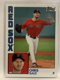 #T84-27 Chris Sale Boston Red Sox 2019 Topps Series One Baseball Card