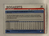 #167 Xander Bogaerts Boston Red Sox 2019 Topps Series One Baseball Card