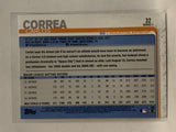 #32 Carlos Correa Houston Astros 2019 Topps Series One Baseball Card