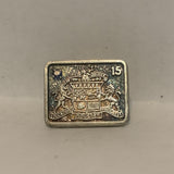 City of Red Deer Coat of Arms Alberta Lapel Hat Pin