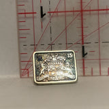 City of Red Deer Coat of Arms Alberta Lapel Hat Pin