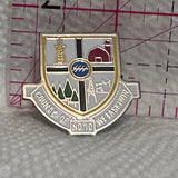 County of Wetaskiwin #10 Crest Emblem  Lapel Pin