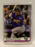#85 Garrett Hampson Rookie Colorado Rockies 2019 Topps Series One Baseball Card