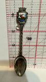 Athabasca Alta Alberta Moose Souvenir Spoon
