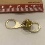 Handcuffs Lapel Hat Pin AH