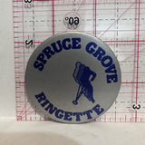 Spruce Grove Ringette Sports Button Pinback