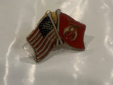 USA Shriners International Friendship Flag Lapel Hat Pin