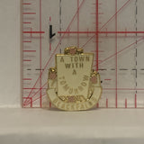 A Town with a Tomorrow Blackfalds Alberta Lapel Hat Pin