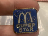 Mcdonalds Super Star Lapel Hat Pin