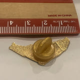 Florida State Bird Flowers Lapel Hat Pin AI