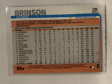 #296 Lewis Brinson Miami Marlins 2019 Topps Series One Baseball Card