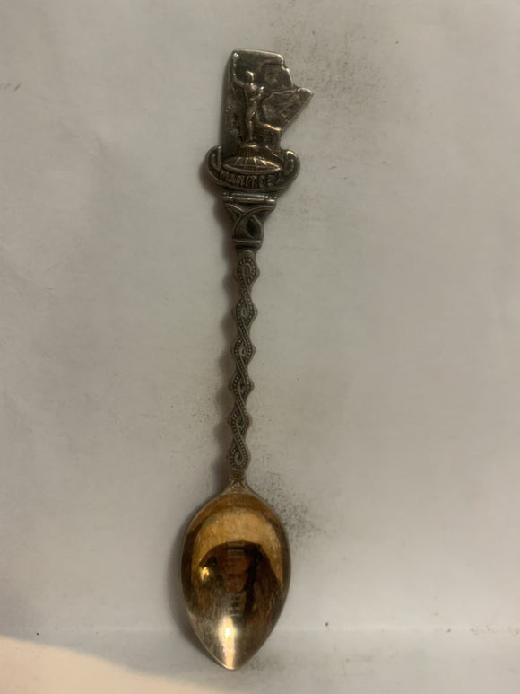 Brandon Manitoba Golden Boy Souvenir Spoon