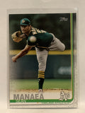#103 Sean Manaea Oakland Athletics 2019 Topps Series One Baseball Card