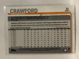 #53 Brandon Crawford   San Francisco Giants 2019 Topps Series One Baseball Card